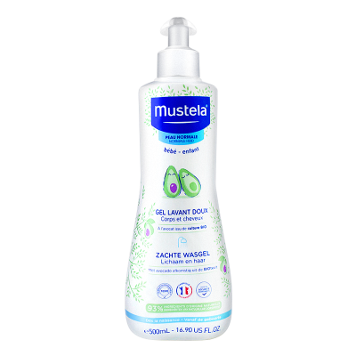 Mustela 妙思乐贝贝亲肤洗发沐浴露500ml