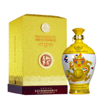 五粮液股份 万事如意 金钻1.9L*1单瓶装 55度浓香型 收藏白酒