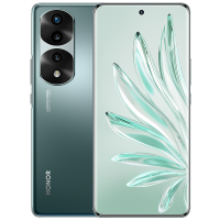 荣耀(honor) 荣耀70 Pro+ 8GB+256GB 墨玉青 5G全网通版 IMX800三主摄 天玑9000旗舰芯片 100W超级快充 移动联通电信全网通智能5G手机