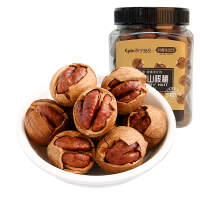 [姚生记黑金联名款]苏宁宜品手剥山核桃椒盐味400g/罐杭州临安特产小核桃休闲食品