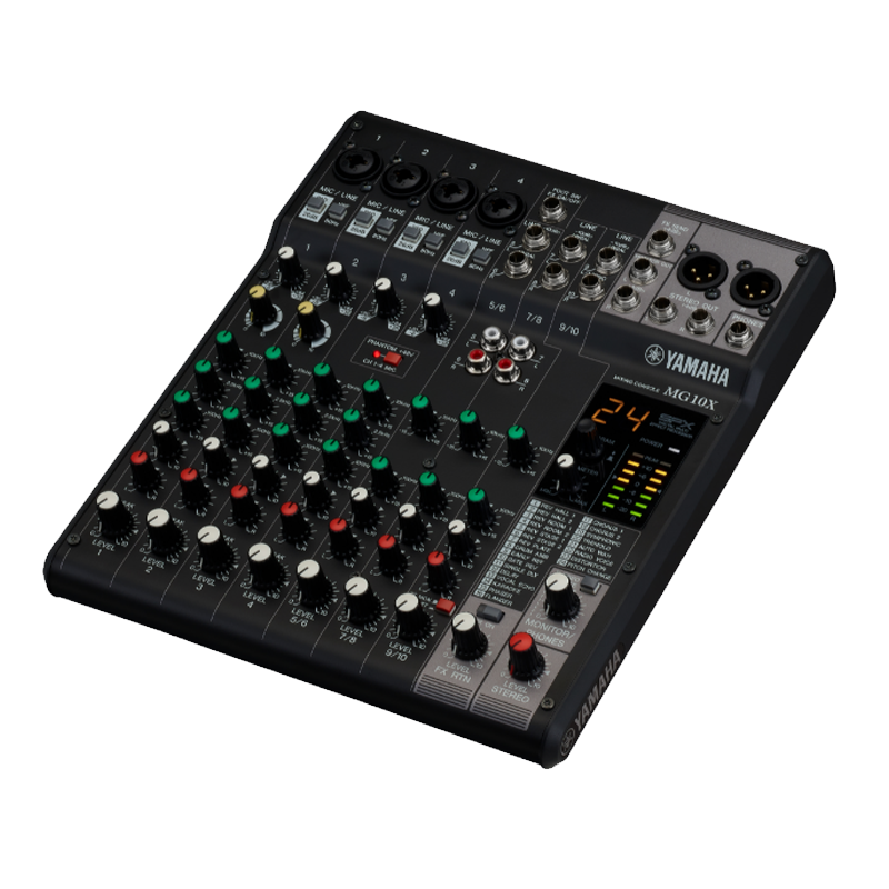 雅马哈(YAMAHA) MG10X 专业调音台 进口舞台多路控制效果器