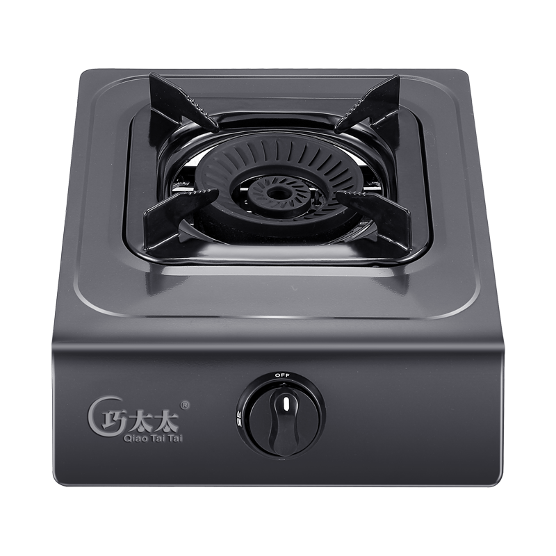 巧太太(qiaotaitai) 燃气灶煤气单眼灶具台式不锈钢炉具大火力爆炒热锅快 家用节能灶JZY-H-E668