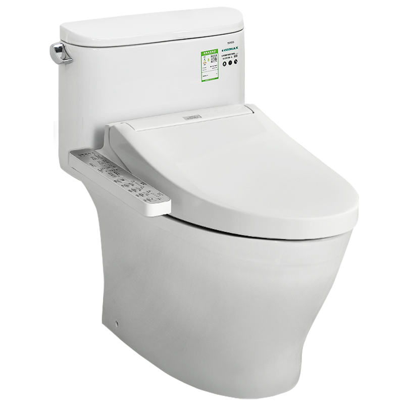 TOTO坐便器即热暖风烘干电解除菌除臭智能坐便器连体全包CW887EBT+TCF8764EC(02)