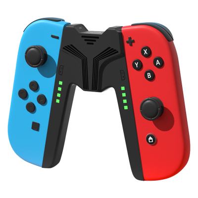 鑫喆switch手柄握把任天堂joycon充电手柄架ns游戏机手柄托switcholed充电器底座支架家用电视体感游戏配