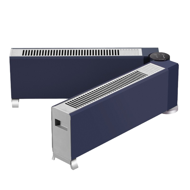 美的(Midea)踢脚线取暖器HDW22EVA取暖器可折叠式家用电暖器智能遥控防水电暖气片大面积暖风机踢脚线取暖器