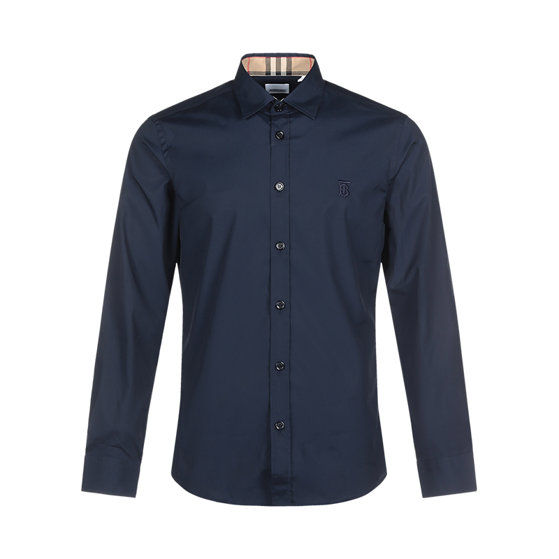 BURBERRY 博柏利 男款 棉质修身版长袖衬衫 80323061