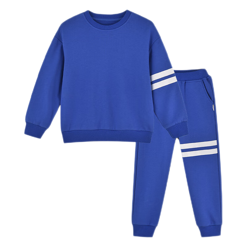 童装落肩款套装2022秋季新款儿童休闲外套裤子两件套莎丞