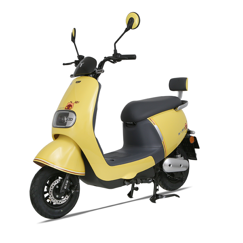 新大洲PARRAY/派睿 新款C22 60V20AH磐石MAX铅酸电池高颜值电动轻便摩托车 奶酪黄