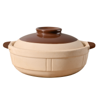 荣事达(Royalstar)无釉深砂锅3L复古陶土煲仔饭耐高温干烧不裂汤煲燃气专用陶瓷煲土炖沙锅RA182220