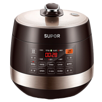 苏泊尔(SUPOR)电压力锅 智能触控 球釜双胆 开盖收汁 一键排压 5L高压锅 SY-50YC9001Q