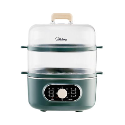 美的(Midea) 电蒸锅 双层蒸笼 多功能健康早餐神器 蒸包子蒸蛋煮火锅 ZG2323E212G