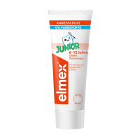 elmex 艾美适欧洲进口含氟儿童牙膏6-12岁少儿防蛀换牙期牙膏59g+少儿超软毛牙刷(6-12岁)套装