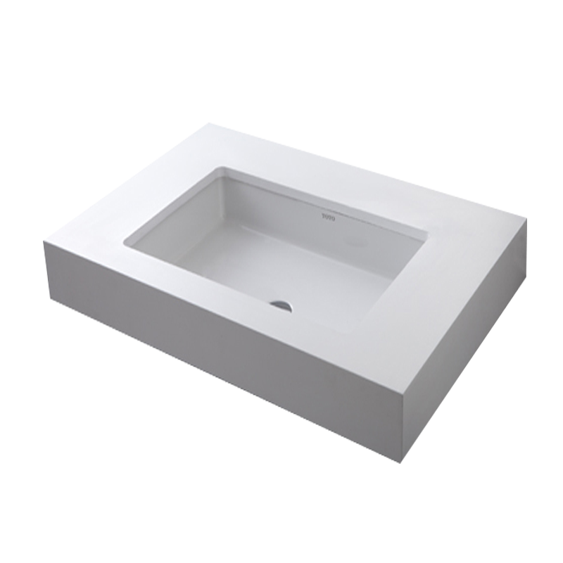 TOTO台下盆LW1514B/LW1515/LW1516 智洁陶瓷方形面盆卫生间洗手间嵌入式桌下盆洗脸盆洗手池面盆台下盆