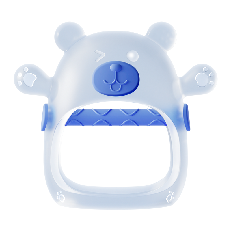 protefix牙胶婴儿磨牙棒可水煮食品级硅胶6个月小宝宝3防吃手咬胶玩具2255