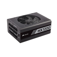 美商海盗船 (USCORSAIR) 额定1200W HX1200 台式机电源 80PLUS白金牌/主动式PFC/全模组