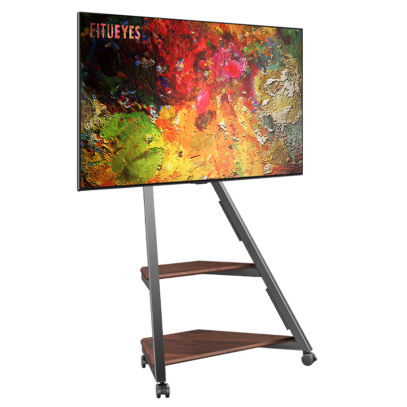 索见FITUEYES移动电视支架落地45/55/65寸索尼小米