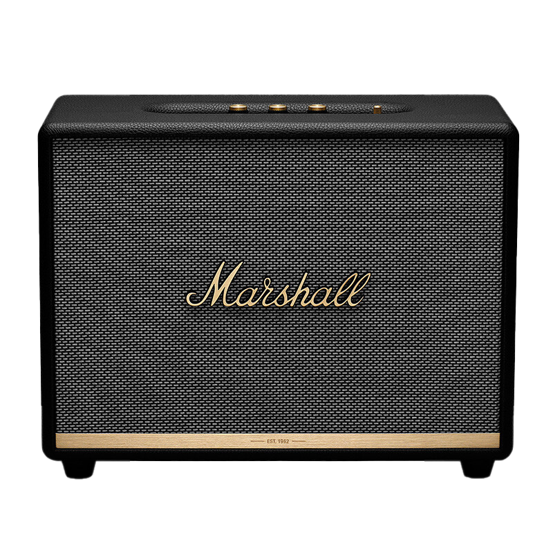 马歇尔(Marshall) WOBURN II BLUETOOTH无线蓝牙音箱家用重低音 音响 黑色 国行正品