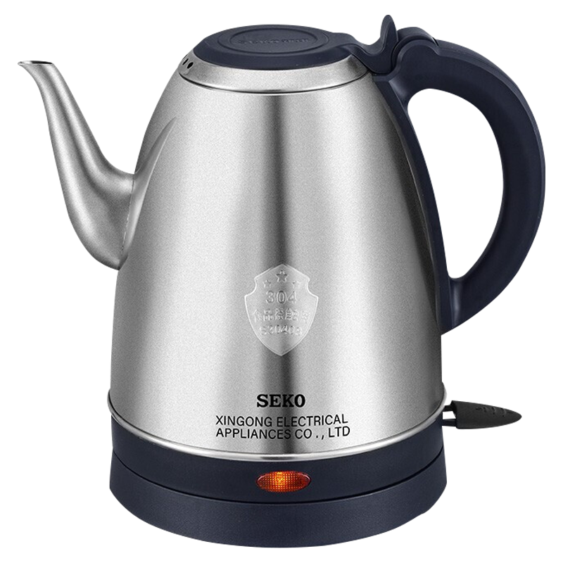 新功电热水壶烧水壶家用自动断电开水壶不锈钢热水壶