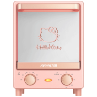 九阳 HelloKitty 电烤箱 家用烘焙 小烤箱 KX12-V500XK 多功能 全自动 蛋糕 迷你小型 粉色