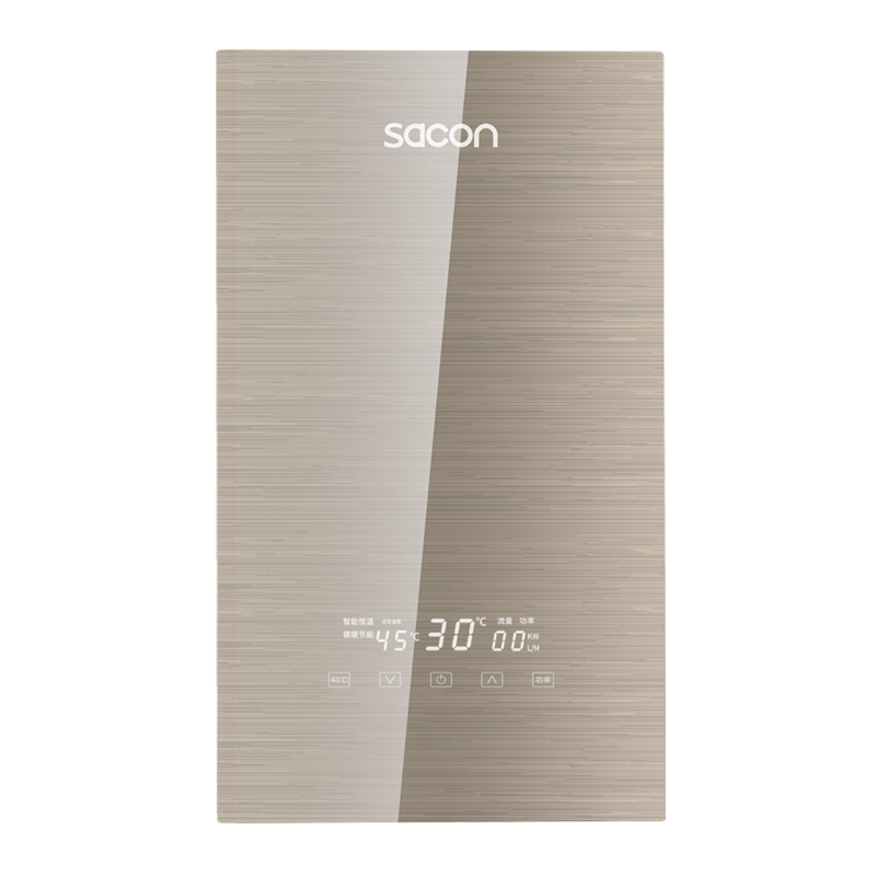 帅康(sacon)即热式电热水器速热家用出租房卫生间小型电淋浴器非储水式超薄恒温壁挂小厨宝过水热直热洗澡机SK-ZL75