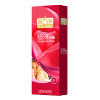 第六感 超薄避孕套超滑平滑24只 足量润滑 贴合亲密 轻柔透薄 香草芳香 真实自然 安全成人用品避孕套