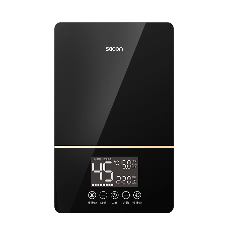 帅康(sacon)即热式电热水器速热家用出租房卫生间小型电淋浴器非储水式超薄恒温壁挂小厨宝过水热直热洗澡机SK-BL61