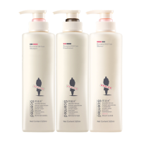 阿道夫 洗护沐3件套装 亮泽丝滑洗发水520ml+植萃护发素520ml+青春沐浴露520ml