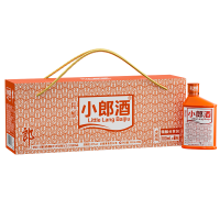 郎酒 小郎酒45度 虎威版 兼香型白酒 100ml*6瓶 精酿小郎酒