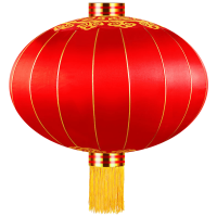 吉旺角红灯笼户外防水节日灯笼铁口绸布春节灯笼