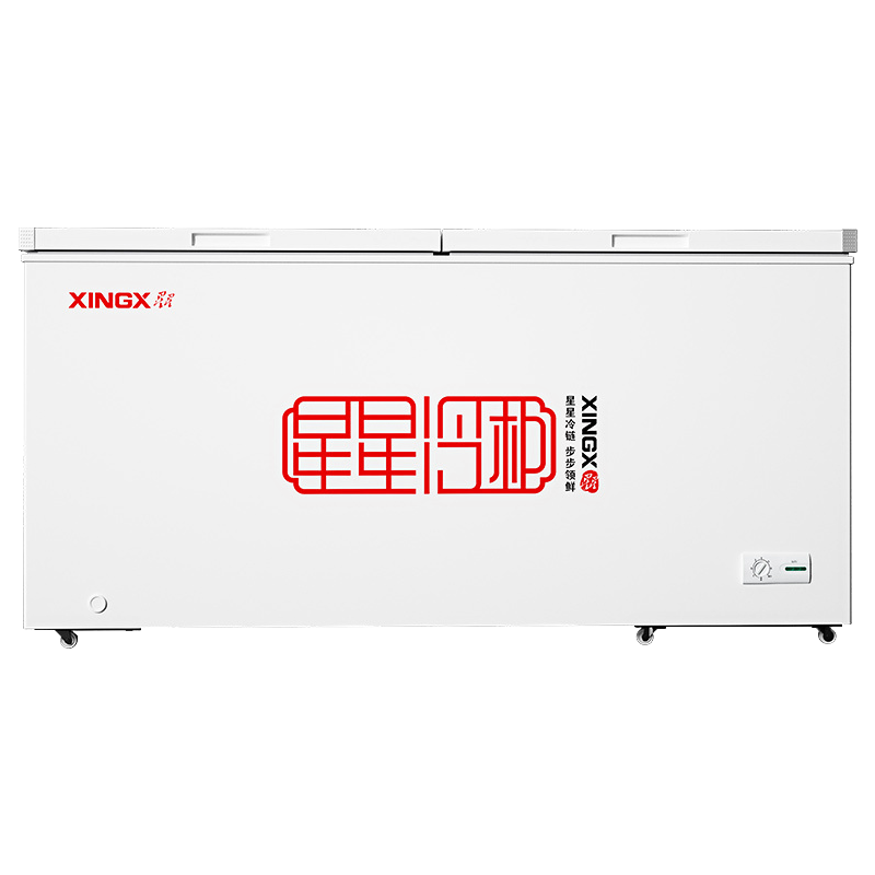 星星(XINGX) 500升 商用卧式冷柜 冷藏冷冻转换 冰柜 商用保鲜设备 微霜系统 节能省电 BD/BC-500R