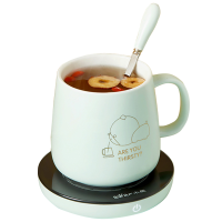 小熊(Bear)保温杯垫电热杯垫 水杯恒温加热器恒温暖杯器办公室茶座暖奶器保温底座DRBD-A18K1无线充电