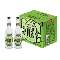 界界乐Jelley Brown奶醺0酒精饮料乳酸菌风味饮品青柠莫吉托味275ml*12瓶