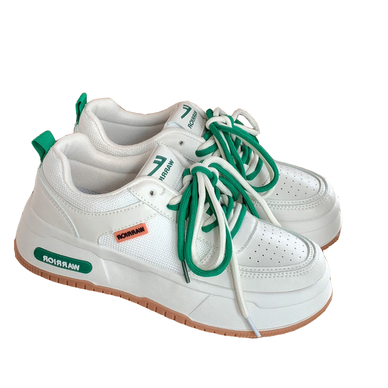 回力厚底小白鞋女夏季薄款透气网面鞋子ins百搭原创女鞋小众板鞋