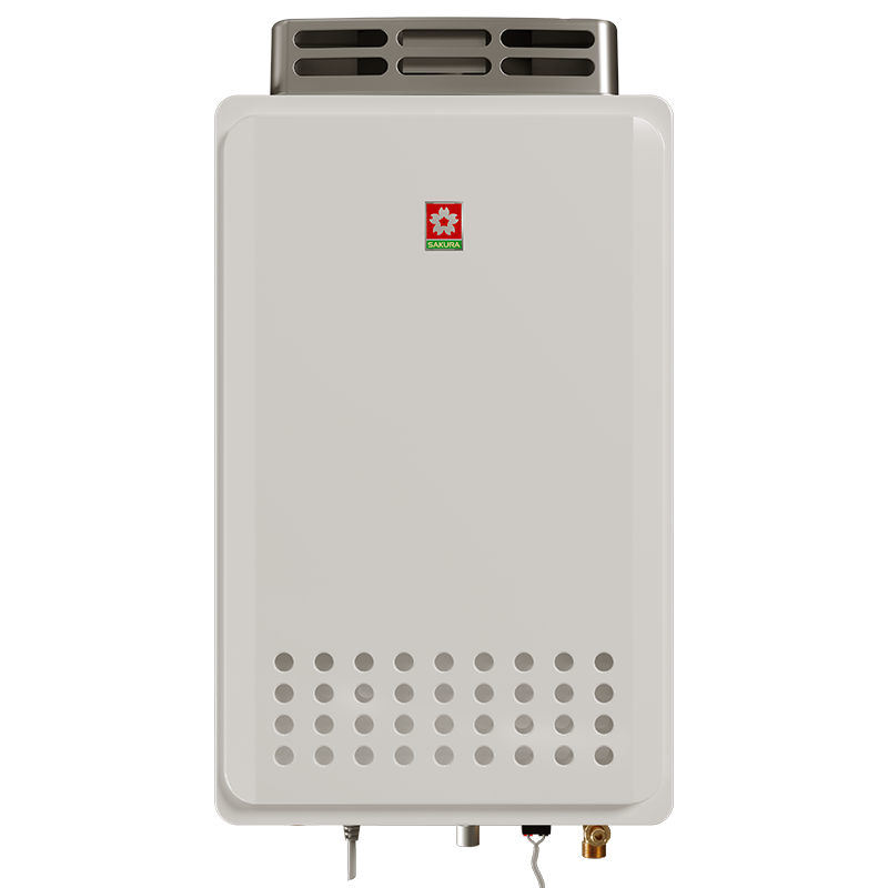 樱花(SAKURA) 室外机燃气热水器 16升出水量 9级抗风 5级防水 自动辅助电加 智能防冻 W301A(天然气