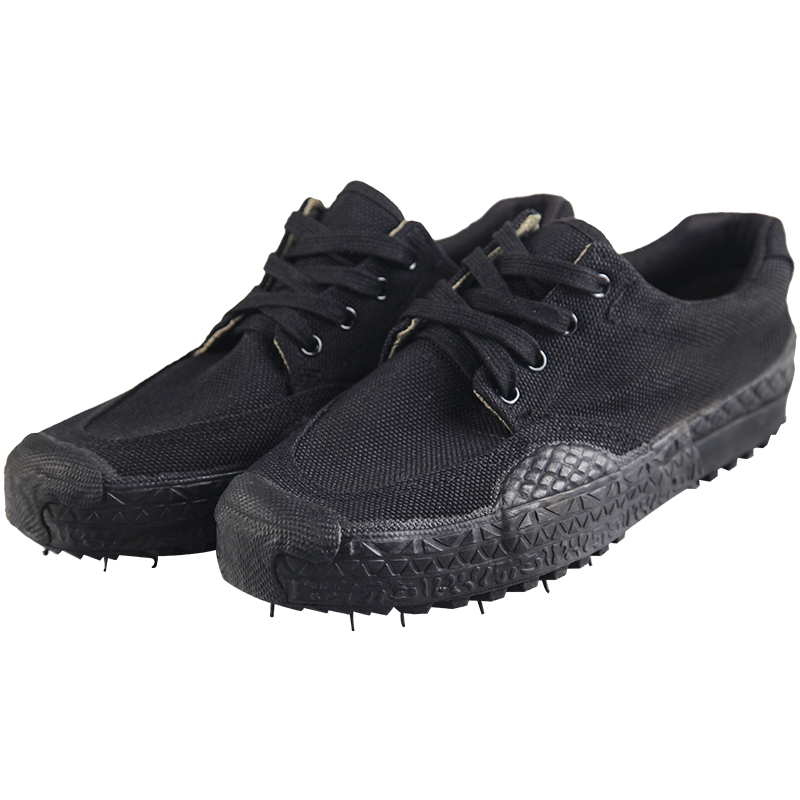 新越昌晖劳保鞋子 工作鞋劳动劳防鞋 工地鞋军训鞋解放鞋男 工地帆布胶鞋耐磨