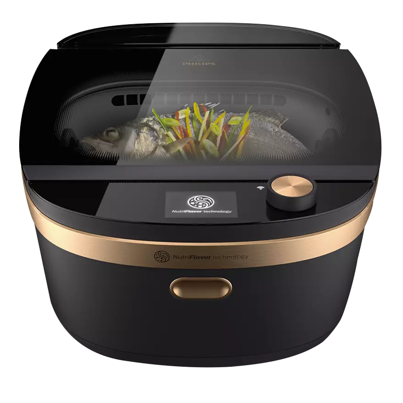 飞利浦(PHILIPS) 空气蒸烤锅 家用蒸煮烤煎一体多功能料理锅NX0960/88