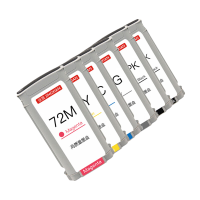 京贤72墨盒六色套装适用惠普T1100 T790 T610 T795 T770 T620绘图仪一支