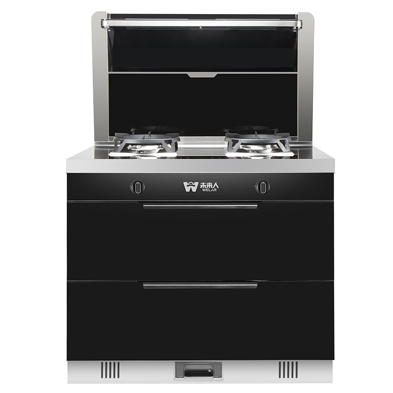 未来人 集成灶蒸烤一体侧吸式抽油烟机蒸烤一体式大吸力可拆卸挡烟板恒温加热JJZT/Y-J7ZK蒸烤一体 气源备注