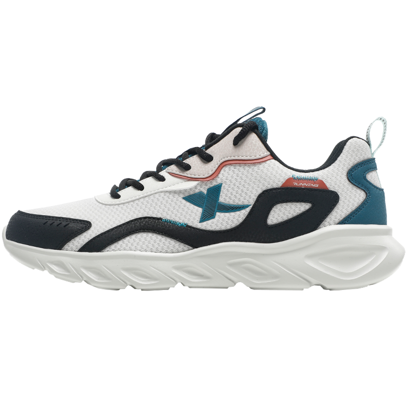 特步男鞋跑步鞋2022秋季新款透气网面官方学生潮流休闲鞋子男士户外轻便缓震拼接撞色跑鞋男款耐磨减震运动鞋男