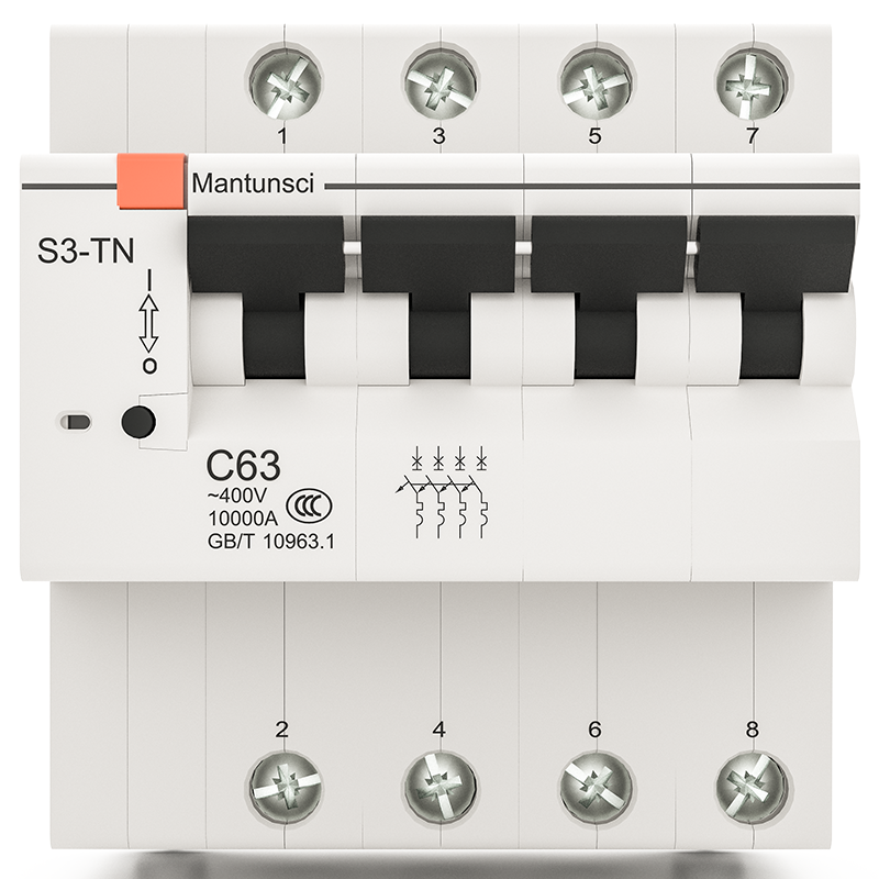 Mantunsci 曼顿科技 S3-TNC 4P智慧微断380V 32A/63A/80A