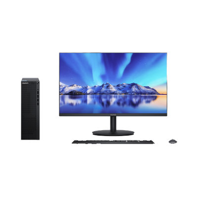 华为擎云 B530 商用办公台式电脑(i5-12400 8G 1T 无wifi WIN11 HOME)主机+23.8显示器