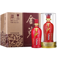 [官方自营]金沙回沙酒红钻1988 酱香型白酒53度500ml*6整箱 纯粮食白酒送礼