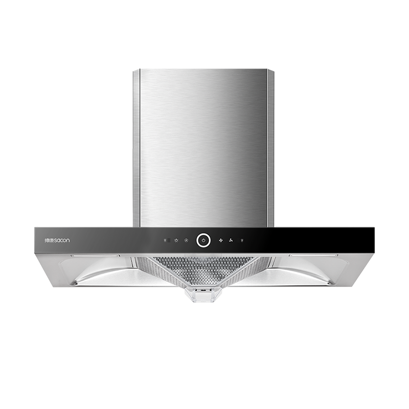 帅康(sacon)抽油烟机欧式吸油烟机单机大吸力小尺寸自清洁家用顶吸排烟罩自动清洗小户型脱排油烟机抽烟机单烟机T8011