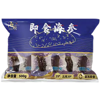 海狸先生海朴海参劲道即食海参500g 海参深海底播刺参孕妇海朴海鲜送礼官方旗舰店