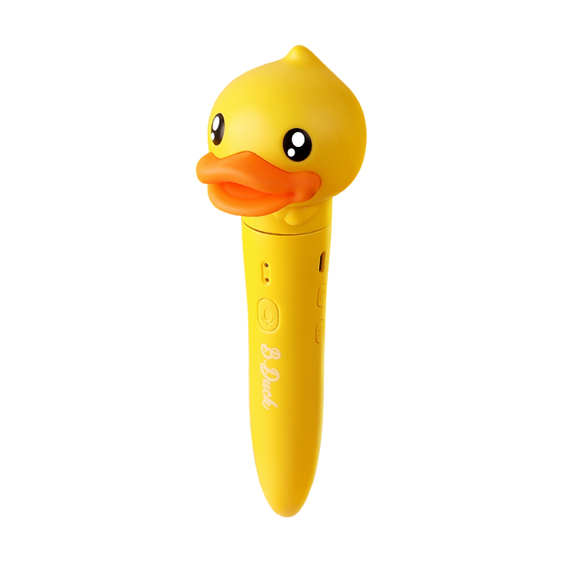 B.Duck小黄鸭AI智能点读笔套装 WIFI版启蒙早教机 0-8岁儿童英语学习点读机
