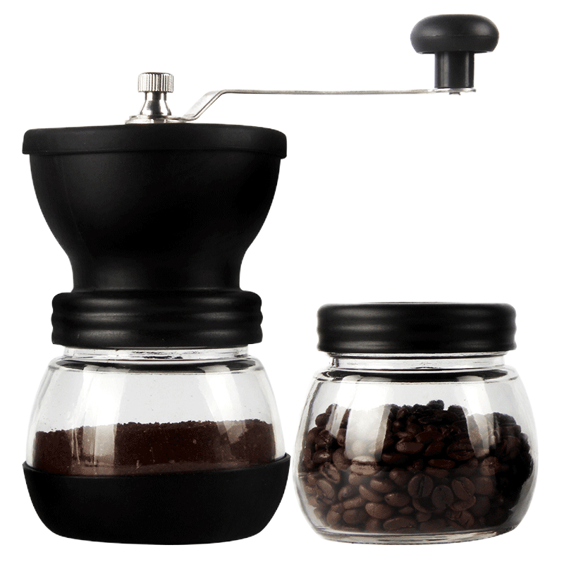 手磨咖啡机黄金蛋磨豆器咖啡磨豆机可水洗手摇研磨器手动小型家用磨粉机_磨豆机咖啡豆