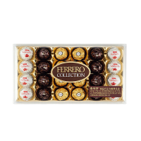 费列罗(FERRERO)臻品威化糖果巧克力24粒礼盒2盒