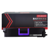 京贤SPC352K黑色粉盒适用理光Ricoh SP C352DN一支