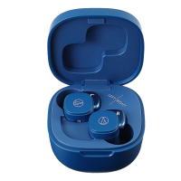铁三角 SQ1TW 真无线蓝牙耳机 入耳式音乐运动防水 兼容苹果华为小米手机 玛瑙蓝