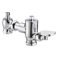 科勒旗下卡丽 全铜脚踩式蹲便器冲水阀 脚踏冲洗阀厕所便池脚踩阀脚全铜冲水阀17904T